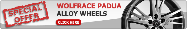 Wolfrace Padua Alloy Wheels Offer
