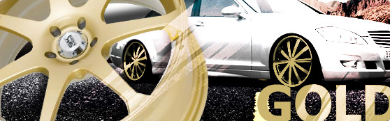 Gold Alloy Wheels Gold Alloy Wheels