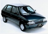 Citroen AX Alloy Wheels