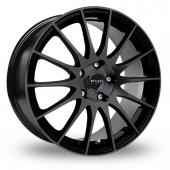 Fox FX004 Black Alloy Wheels