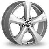 MSW 19 Silver Alloy Wheels