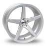 19 Inch Zito Corsica Silver Alloy Wheels