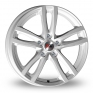16 Inch XTK KD020 Silver Alloy Wheels