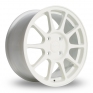 16 Inch Rota Spec R White Alloy Wheels