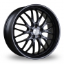 20 Inch Judd T213 Black Alloy Wheels