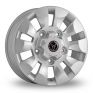 16 Inch Wolfrace TTR Hyper Silver Alloy Wheels