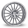 15 Inch Rial Zamora Silver Alloy Wheels
