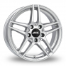 8x18 (Front) & 8.5x18 (Rear) ATS Mizar Silver Alloy Wheels