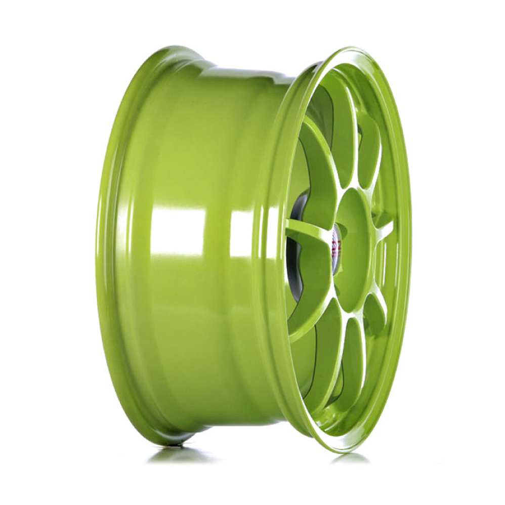 18 Inch OZ Racing Alleggerita HLT Green Alloy Wheels