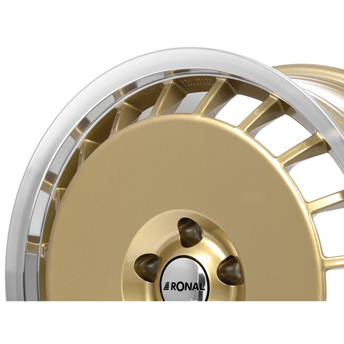 16 Inch Ronal R50 Aero Gold Alloy Wheels