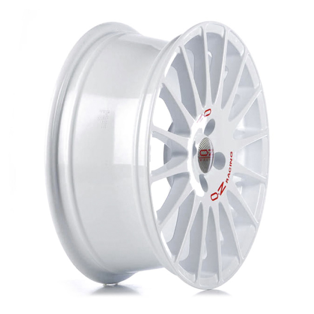 15 Inch OZ Racing Superturismo WRC White Alloy Wheels