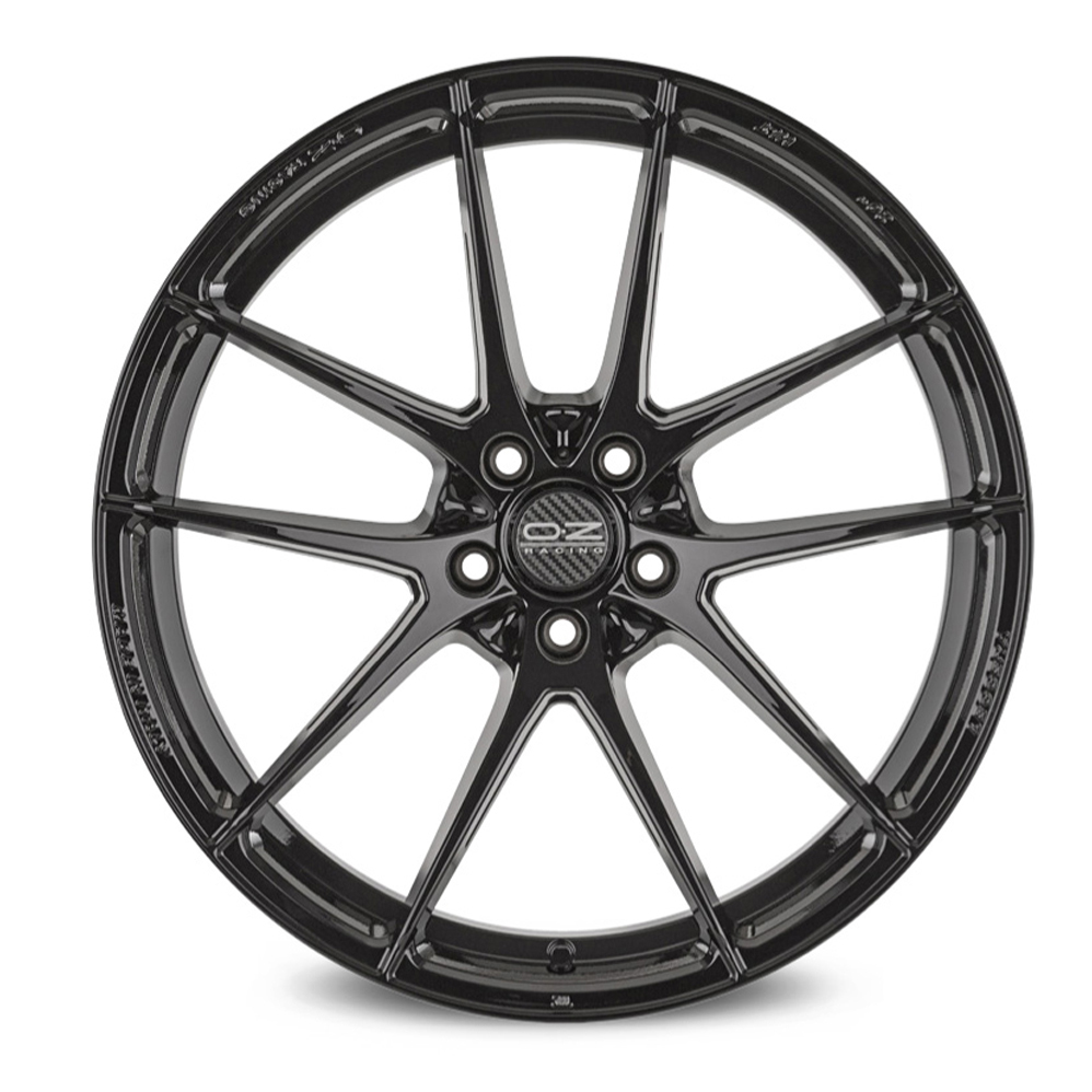 18 Inch OZ Racing Leggera HLT Gloss Black Alloy Wheels