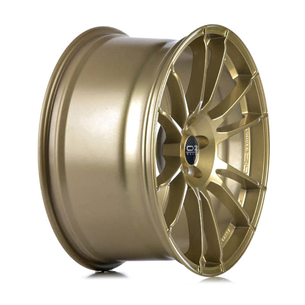19 Inch OZ Racing Ultraleggera HLT Gold Alloy Wheels