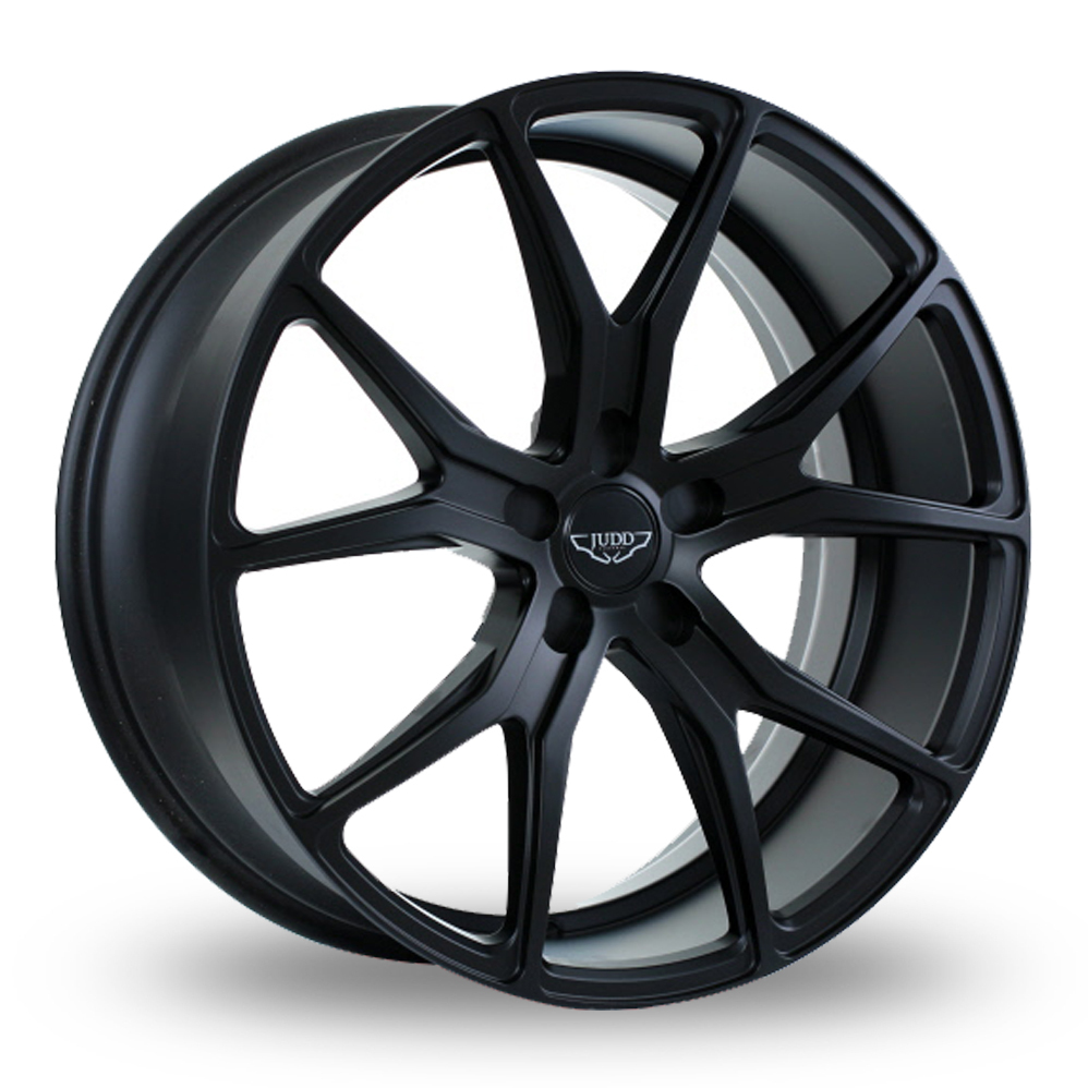 9x21 (Front) & 10.5x21 (Rear) Judd T500 Satin Black Alloy Wheels