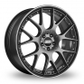 22 Inch BBS CH-R II Anthracite Alloy Wheels