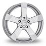 15 Inch Dezent TD Silver Alloy Wheels