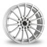 17 Inch Wolfrace Turismo Silver Alloy Wheels