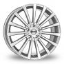 18 Inch Borbet BLX Silver Alloy Wheels