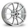 17 Inch Borbet BL5 Silver Alloy Wheels