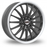 17 Inch Team Dynamics Jet Anthracite Alloy Wheels