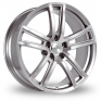 18 Inch Fondmetal Tech 6 Silver Alloy Wheels