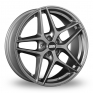 17 Inch BBS CF Anthracite Alloy Wheels