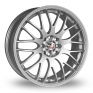 17 Inch Calibre Motion 2 Silver Alloy Wheels