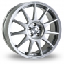 17 Inch Speedline Turini Silver Alloy Wheels