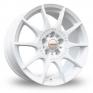 17 Inch Speedline Marmora White Alloy Wheels