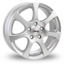 17 Inch Autec Zenit Silver Alloy Wheels