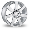 17 Inch Autec Arctic Plus Silver Alloy Wheels