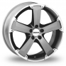18 Inch Ronal R47 Anthracite Polished Alloy Wheels