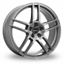 19 Inch Borbet LW Grey Alloy Wheels