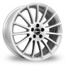 18 Inch Borbet LS Silver Alloy Wheels