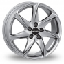 16 Inch Ronal R51 Silver Alloy Wheels