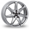 17 Inch Ronal R51 Silver Alloy Wheels