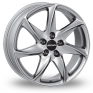 18 Inch Ronal R51 Silver Alloy Wheels