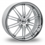 19 Inch Zito Belair Hyper Silver Alloy Wheels