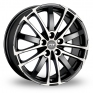 18 Inch ATS X-Treme Black Polished Alloy Wheels