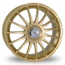 17 Inch Team Dynamics Monza R Gold Alloy Wheels