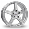 15 Inch Dezent L Silver Alloy Wheels