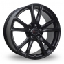18 Inch Xtreme X95 Matt Black Alloy Wheels