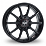 15 Inch Wolfrace Pro-Lite eco 2 0 Black Alloy Wheels