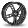 18 Inch Team Dynamics Le Mans Anthracite Alloy Wheels
