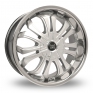 20 Inch Diamond Soleil LXV-1 Silver Alloy Wheels