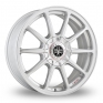 18 Inch Wolfrace Pro-Lite eco 2 0 Silver Alloy Wheels