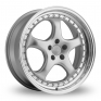 18 Inch Privat Kup Silver Alloy Wheels
