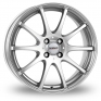17 Inch Dezent V Silver Alloy Wheels