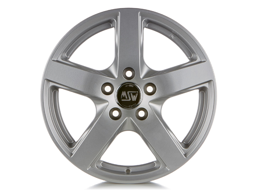 16 Inch MSW (by OZ) 55 Silver Alloy Wheels