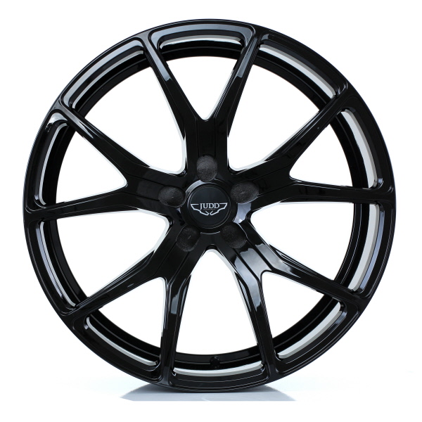 9x21 (Front) & 10.5x21 (Rear) Judd T500 Gloss Black Alloy Wheels